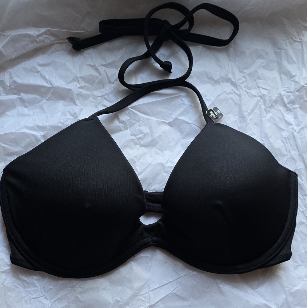 Victoria's Secret PINK Black Bikini Top